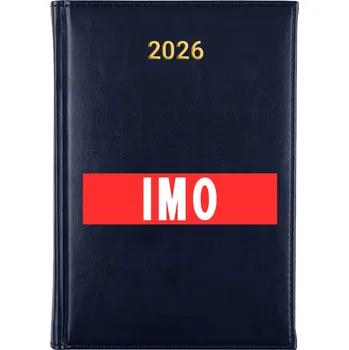 Kalendář Knižkový kalendář 2026 A5 FunnyCase modrý