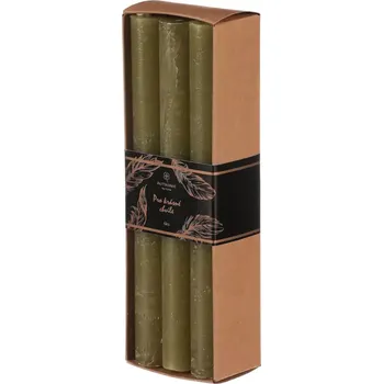 Svíčka Svíčka SVT500 GRN-LT - zelená (6 ks) - SLEVA 3% s kodem radost25