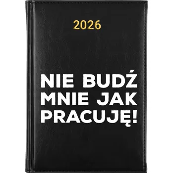 Kalendář Knižní kalendář 2026 A5 FunnyCase černý