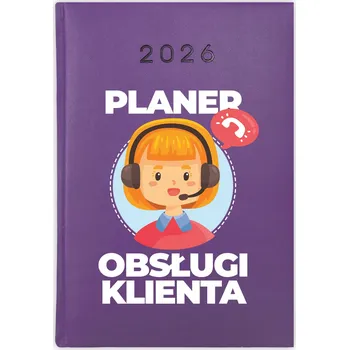 Kalendář Knižní kalendář 2026 A5 FunnyCase fialový