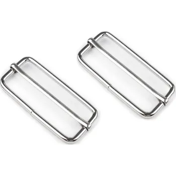 Pro Háčkování Posunovač na popruh 21 x 50 mm nikl