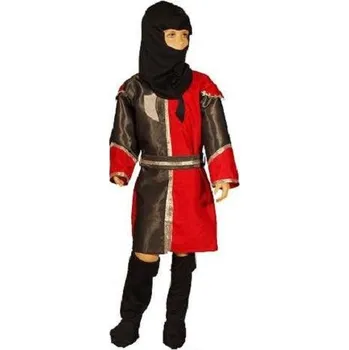 Karnevalový kostým Kostým RYTIŘ udatný bojovník hrdina 134-140 erb