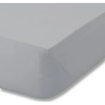 Prostěradlo Šedé napínací flanelové prostěradlo 150x200 cm Brushed – Catherine Lansfield ID_1800743