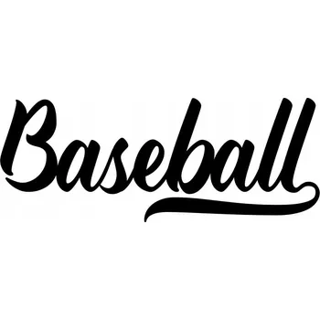 Samolepicí dekorace na vozidlo Samolepka na auto - baseball