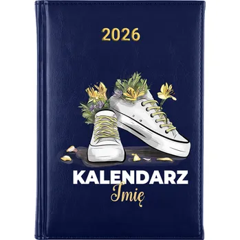 Kalendář Knižní kalendář 2026 A5 modrý