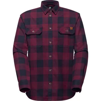 Pánské tričko Mammut Mammut Tamaro Longsleeve Shirt Men Barva - Velikost: Červená - L