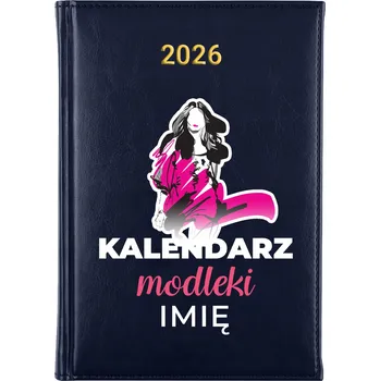 Kalendář Knižkový kalendář 2026 A5 FunnyCase modrý