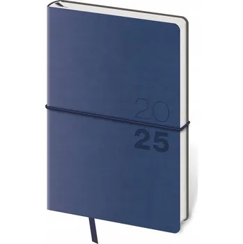 Diář Knižkový diář pro podnikatele 2025 Helma modrý