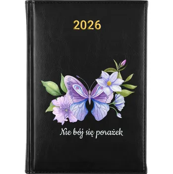 Kalendář Knižkový kalendář 2026 A5 černý