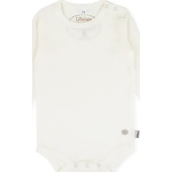 Kojenecké oblečení Dětské merino body "White" Lillelam VELIKOST: 74/9 měsíců