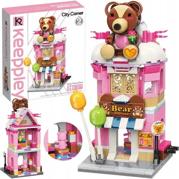 ostatní stavebnice KEPPLEY obchod s plyšáky TEDDY THEME STORE C0109
