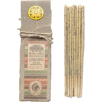 Vonná tyčinka Vonné tyčinky s rituální pryskyřicí Tráva 8ks Banjara