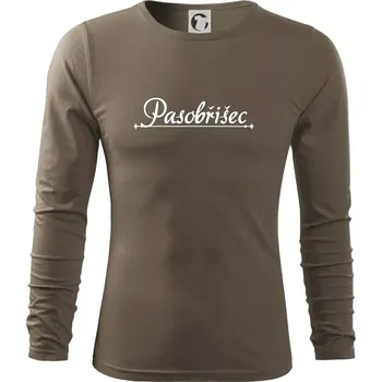 Pánské oblečení Staročeština - Pasobřišec - požitkář - Triko s dlouhým rukávem FIT-T long sleeve - S ( Army )