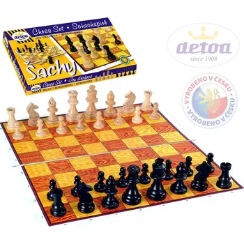 Šachy DETOA Šachy STEUTON *SPOLEČENSKÉ HRY* dt11666