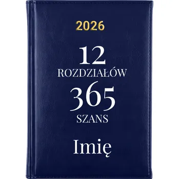 Kalendář Knižní kalendář 2026 A5 modrý