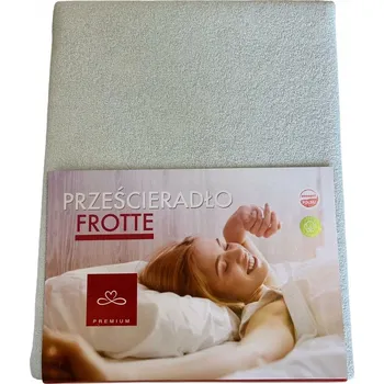 Prostěradlo FROTÉ Prostěradlo PREMIUM 200x220 s Gumou – Měkké, ŠEDÉ - Velmi Silné/Hrubé