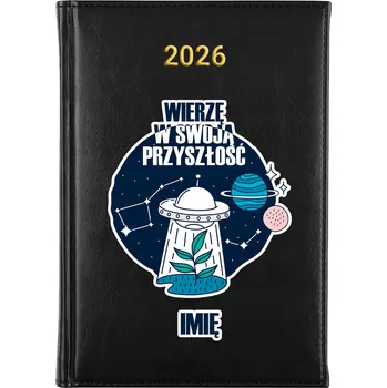Diář Knižkový kalendář 2026 A5 černý