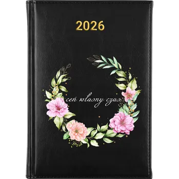 Diář Knižkový kalendář 2026 A5 černý