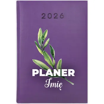 Kalendář Knihový kalendář 2026 A5 fialový