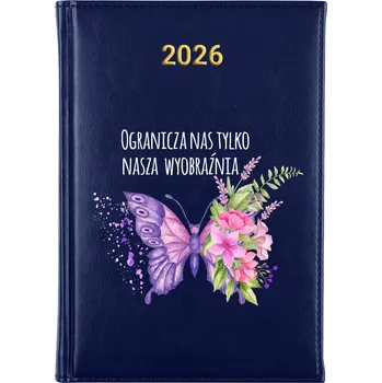 Kalendář Knižní kalendář 2026 A5 modrý