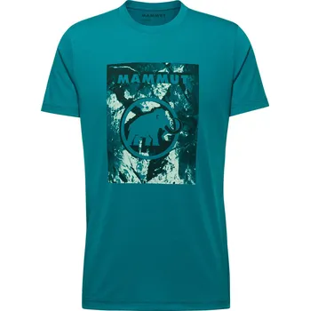 Pánské tričko Mammut Mammut Trovat T-Shirt Men Mammut Barva - Velikost: Modrá - M
