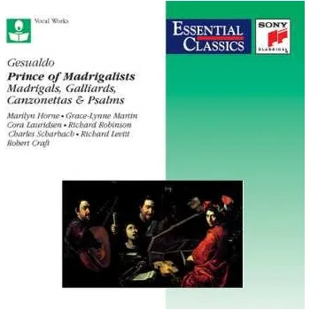 Zahraniční hudba CD Carlo Gesualdo: Prince Of Madrigalists: Madrigals Galliards & 1998
