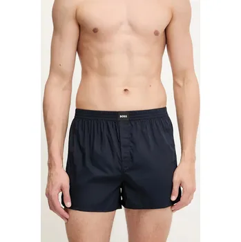 Boxerky Bavlněné boxerky BOSS 2P Boxer S. CW Peach 2-pack 50515464 modrá 95X, vel. XL