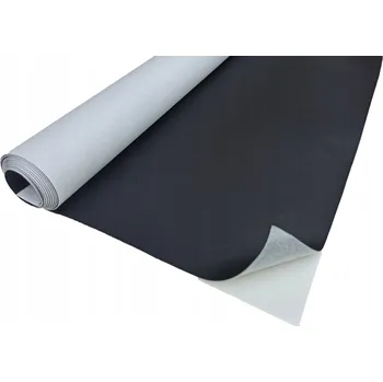 Tapeta Samolepicí Fólie tapeta z eko kůže, látka, imitace kůže, černá