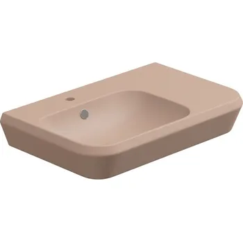 Umyvadlo Cruise, keramické, cipria matné, 80x48 cm, CRLAVBW80032