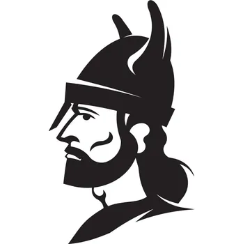 Samolepicí dekorace na vozidlo Samolepka na auto: Viking válečník