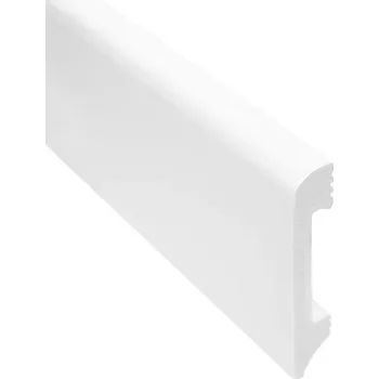 Obraz MDF lišta 14 x 75, délka 100 cm, bílá