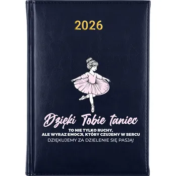 Kalendář Knižkový kalendář 2026 A5 FunnyCase modrý