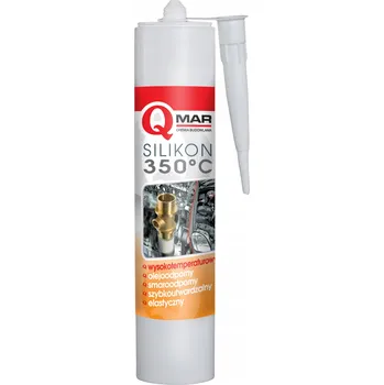 stavební silikon Černý automobilový silikon 300 ml Qmar