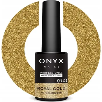 Přípravek na nehty 113 Hybridní lak Royal Gold 7ml