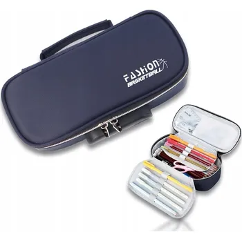 Penál Školní penál proti krádeži modrý (C043)