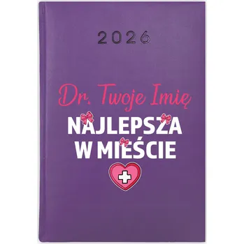 Kalendář Knižní kalendář 2026 A5 FunnyCase fialový