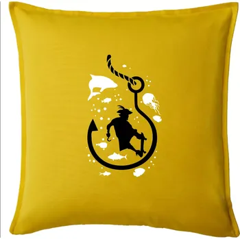 Polštář Skaterhook - Polštář 50x50 - 50x50 - Pouze potah ( Žlutá )