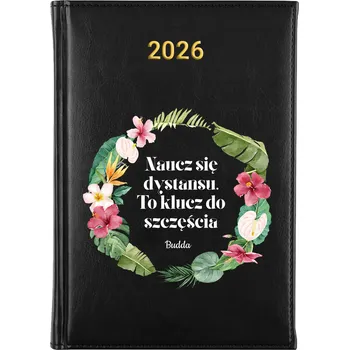 Kalendář Knižní kalendář 2026 A5 FunnyCase černý