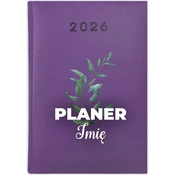 Kalendář Knihový kalendář 2026 A5 fialový