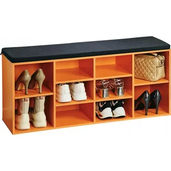 Botník Kesper 103,5 x 48 x 29,5 cm oranžový