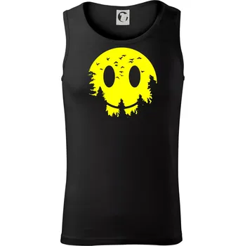 Smiley Moon - Tílko pánské Core - 2XL ( Černá )