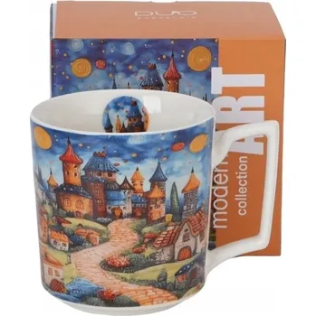 Hrnek Duo MODERN porcelán 450 ml