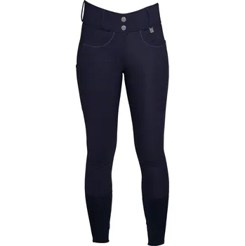 Jezdecké kalhoty Lauria Garrelli Rajtky jezdecké Arezzo Lauria Garrelli, s gripem na kolenou, dámské, deep blue 38