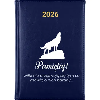 Kalendář Knižní kalendář 2026 A5 modrý