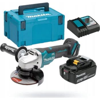 úhlová bruska ÚHLOVÁ BRUSKA AKU 125MM 18V ADT AFT 2X5.0AH LI-ION MAKITA