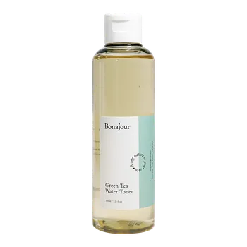 Přípravek na čištění pleti a oči Bonajour hydratační tonikum na obličej s extraktem ze zeleného čaje, 205 ml