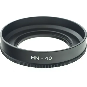 Nikon HN‑40 – plastová šroubovací sluneční clona (nová, černá)