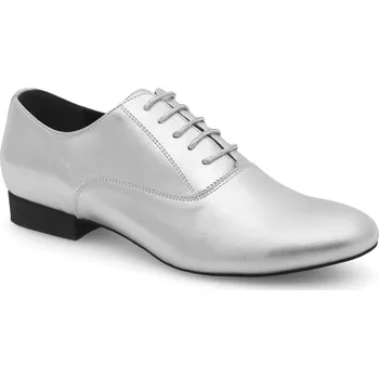 Pánská sálová obuv Rumpf,Pánská společenská obuv 2164, stříbrná 43.5