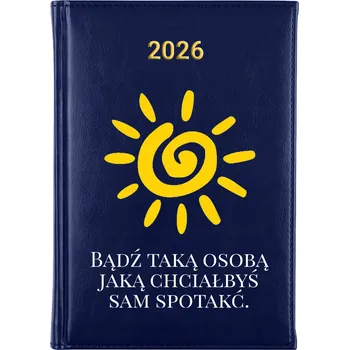 Kalendář Knižní kalendář 2026 A5 modrý