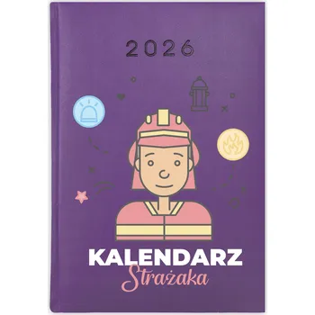 Kalendář Knihový kalendář 2026 A5 fialový